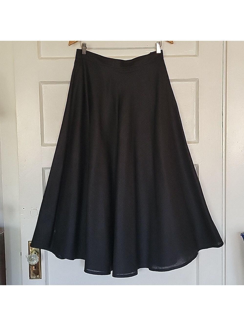 Vintage Early Giorgio Sant' Angelo Linen Circle Skirt